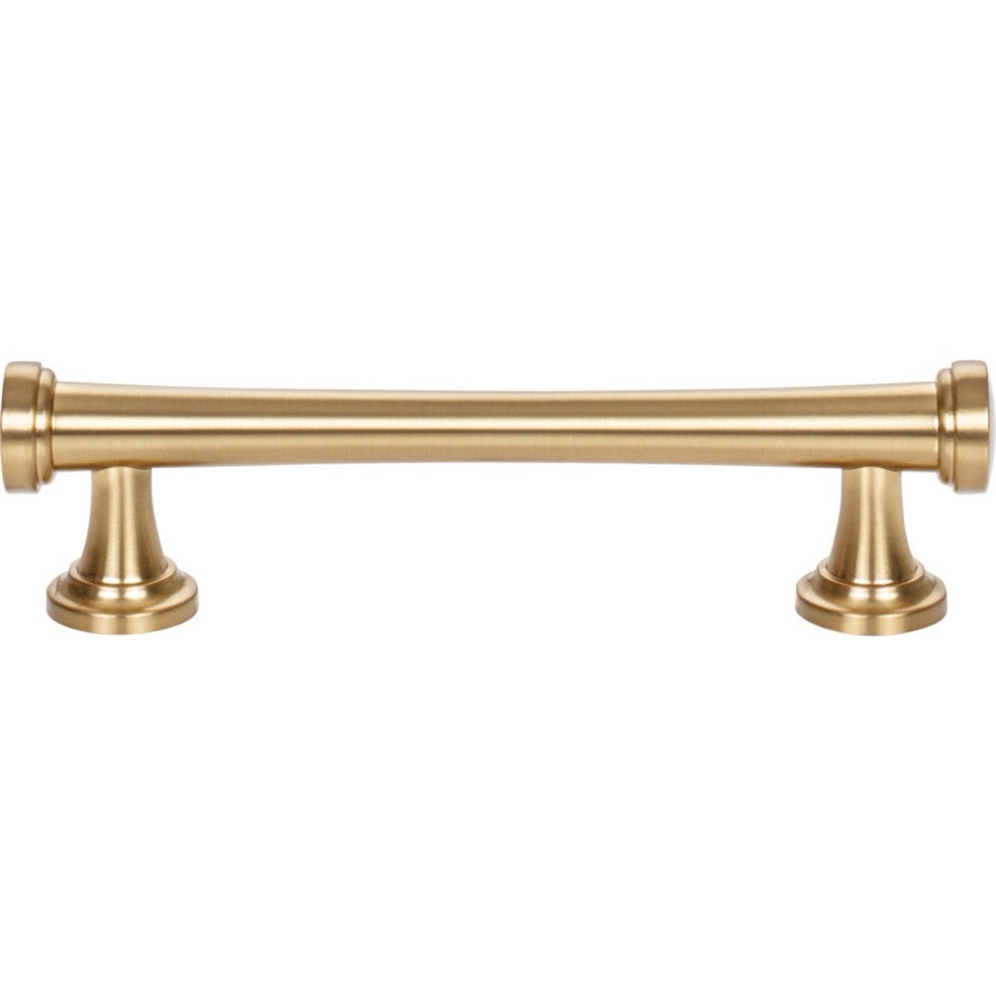 Atlas Homewares Warm Brass pull, available at Shoreline Cabinet Company in Wilmington, NC