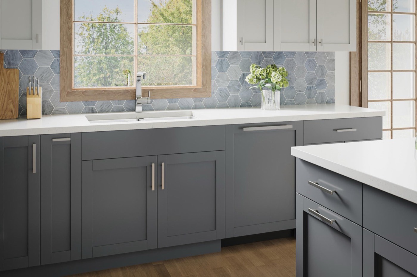 Atlas Homewares Finderne Collection, kitchen, available at Shoreline Cabinet Company in Wilmington, NC