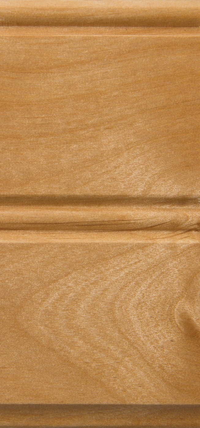 Covered Bridge Cabinetry Natural (stain), available at Shoreline Cabinet Company in Wilmington, NC