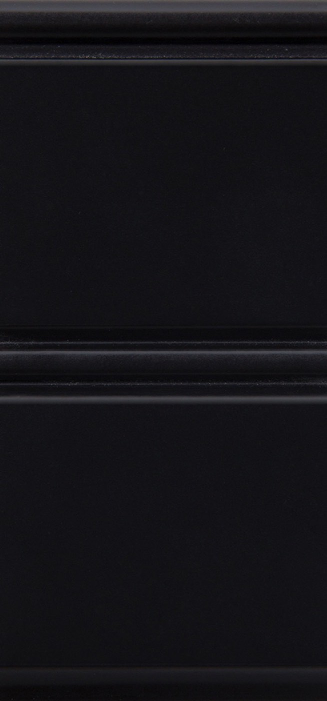 Covered Bridge Cabinetry Onyx (enamel), available at Shoreline Cabinet Company in Wilmington, NC