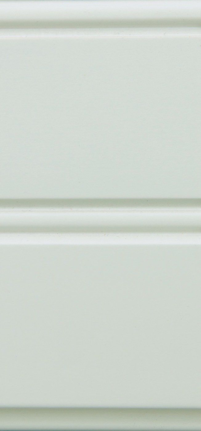 Covered Bridge Cabinetry Sugar (enamel), available at Shoreline Cabinet Company in Wilmington, NC