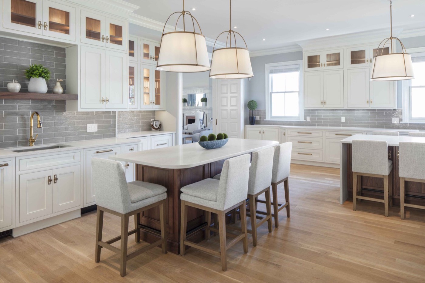 Covered Bridge Cabinetry Coastal Jefferson kitchen, available at Shoreline Cabinet Company in Wilmington, NC
