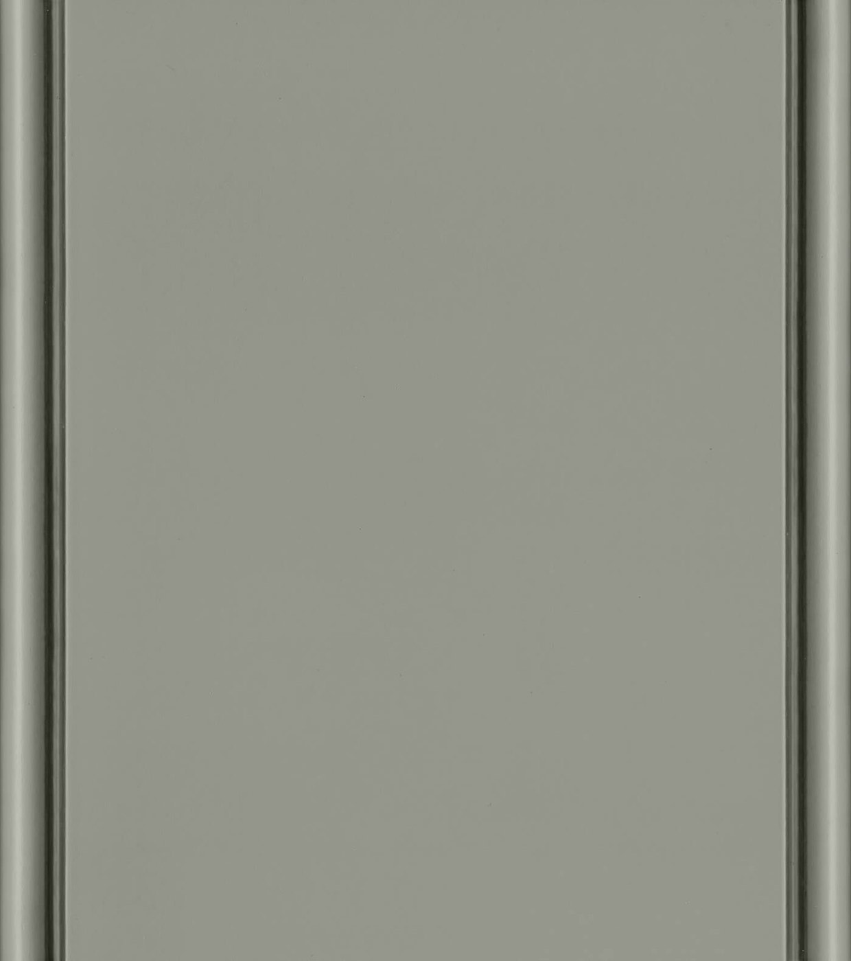 Dura Supreme Cabinetry Evergreen Fog SW9130 Curated Color paint, available at Shoreline Cabinet Company in Wilmington, NC