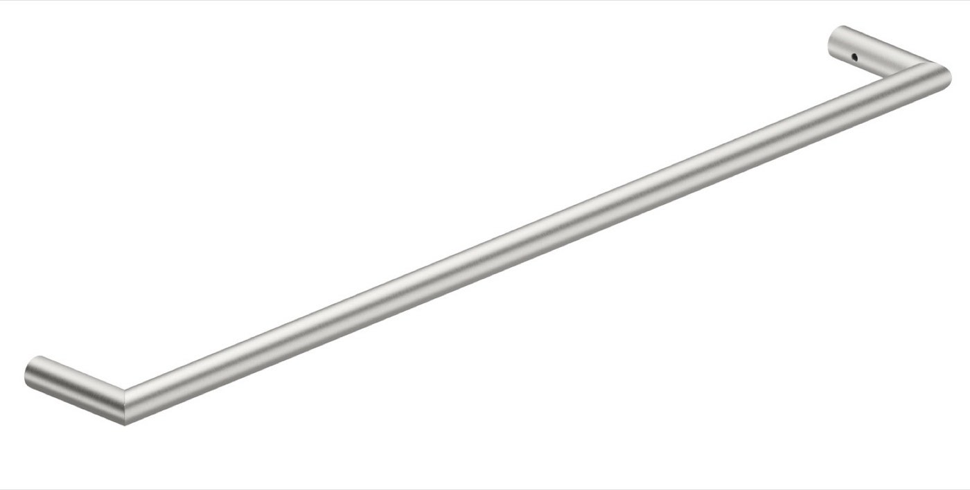 Hafele HEWI S900 bath towel rail, available at Shoreline Cabinet Company in Wilmington, NC