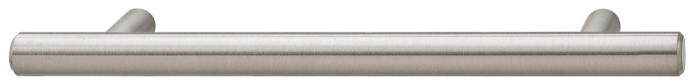 Hafele Brushed Nickel (Cosmopolitan bar pull 155.99.000), available at Shoreline Cabinet Company in Wilmington, NC