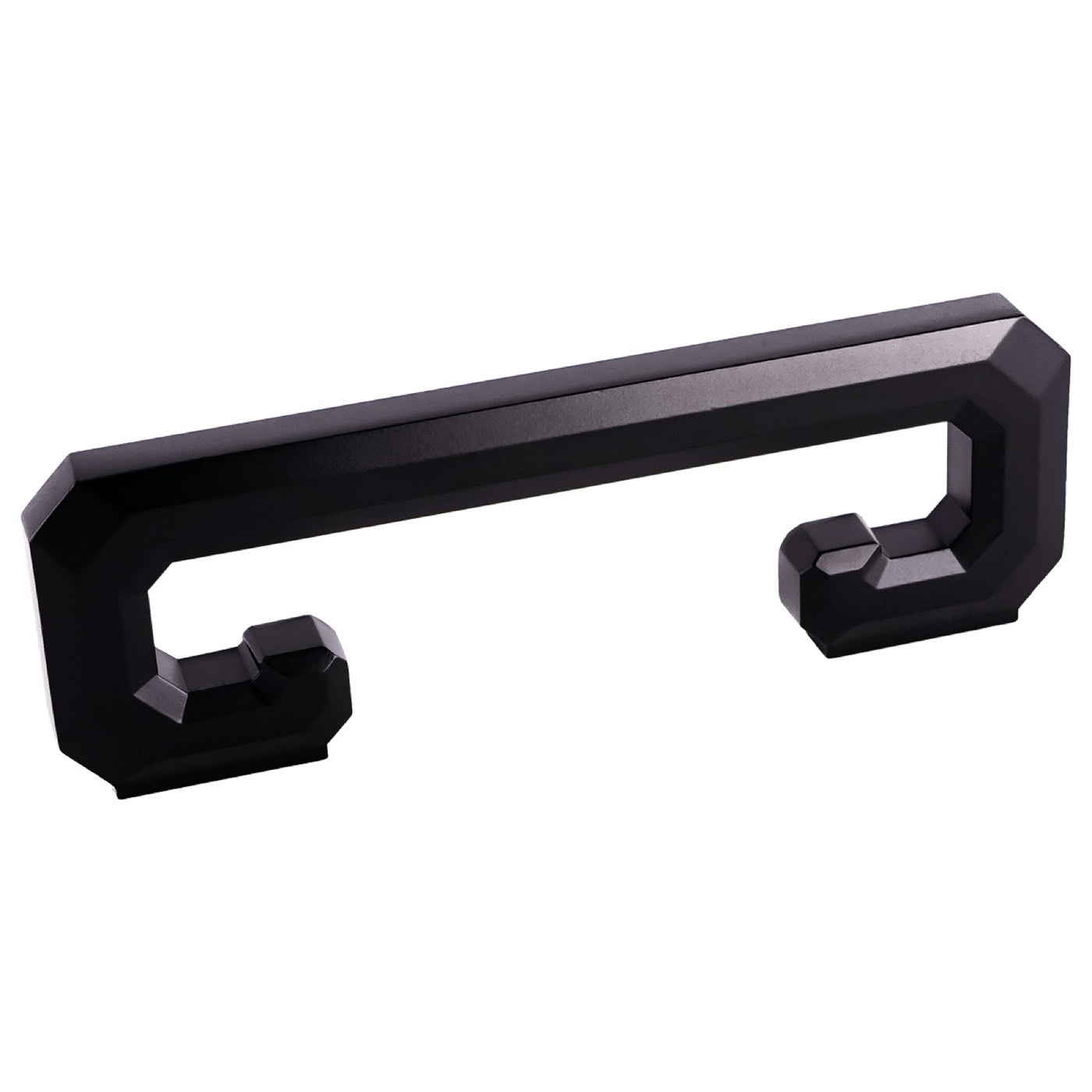 Pride Decor Florence Collection pull P-95096 (Matte Black), available at Shoreline Cabinet Company in Wilmington, NC