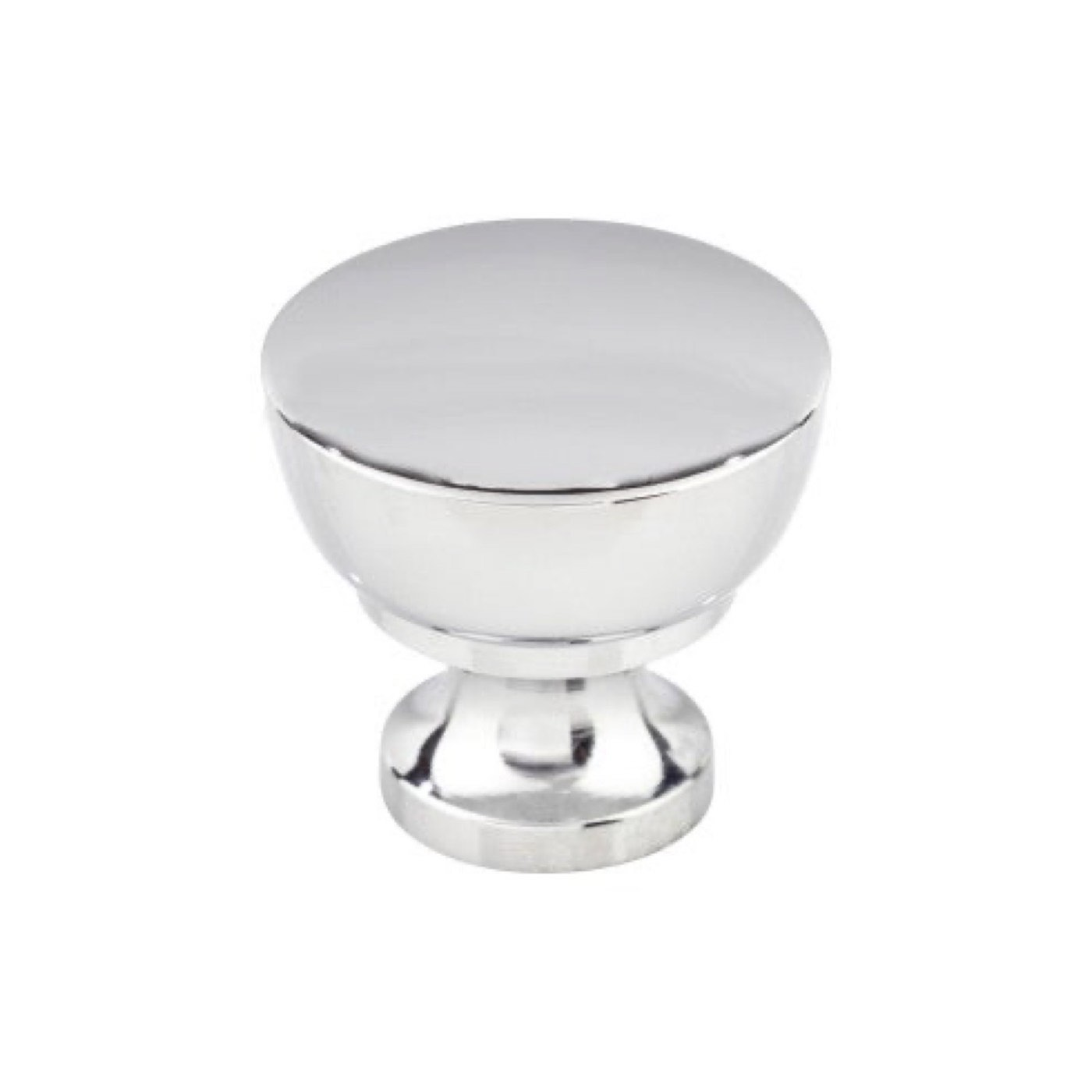Top Knobs Polished Chrome (Bergen Knob M1121), available at Shoreline Cabinet Company in Wilmington, NC