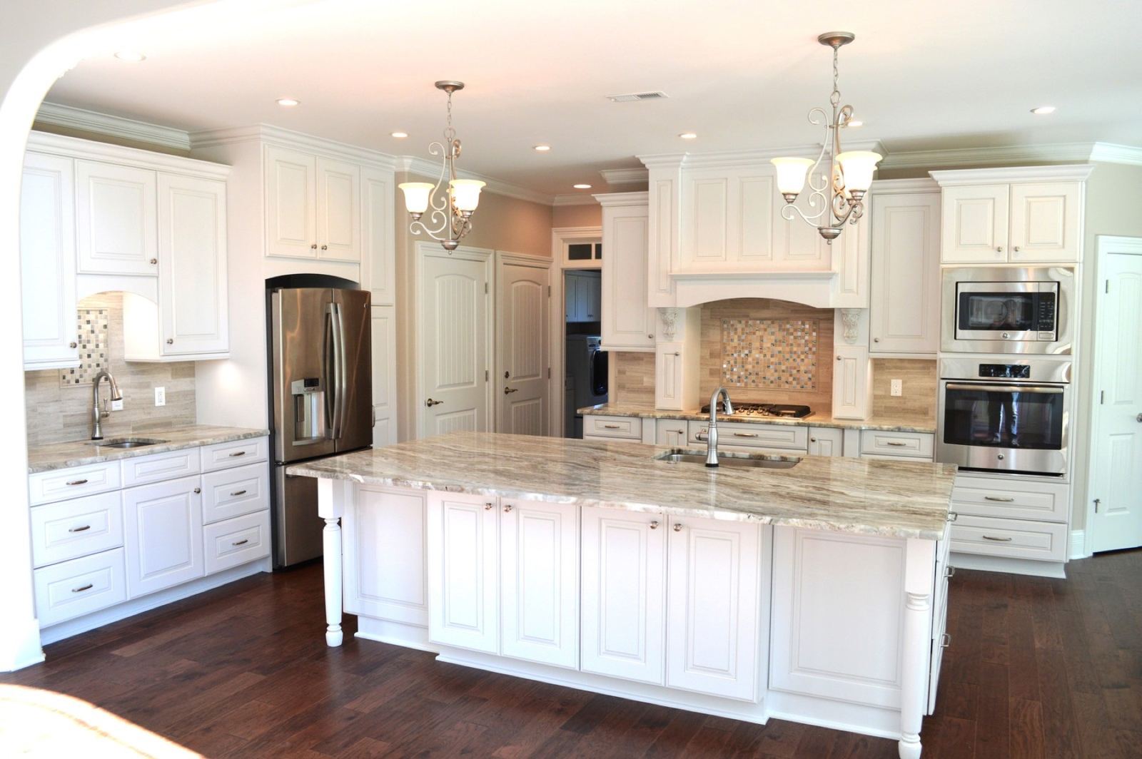Coastal custom cabinetry by Shoreline Cabinet Company in Southport NC
