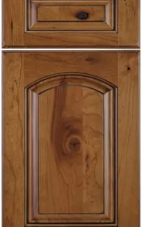 Covered Bridge Madison Arch cabinet door, raised panel
