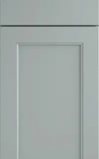 JSI Trenton Slab cabinet door, shaker