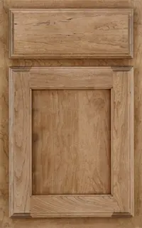Medallion Briarwood Flat Panel Gold cabinet door, flat panel