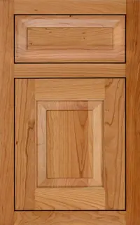 Medallion Brookhill Platinum cabinet door, raised panel