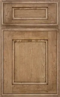 Medallion Calistoga Reverse Raised Panel Gold cabinet door, reverse raised panel
