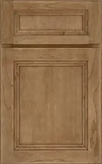 Medallion Craftsman Flat Panel Gold cabinet door, flat panel