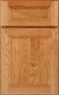 Medallion Craftsman Reverse Raised Panel Gold cabinet door, reverse raised panel
