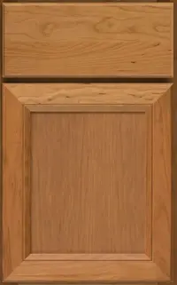 Medallion Fletcher Silver cabinet door, flat panel
