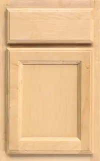 Medallion Liberty Silver cabinet door, flat panel
