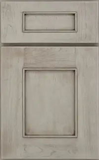 Medallion Loxley Flat Panel Gold cabinet door, flat panel