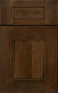 Medallion Loxley Reverse Raised Panel Frameless cabinet door, reverse raised panel