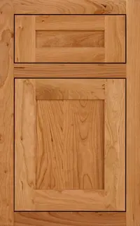 Medallion Potter’s Mill Platinum cabinet door, raised panel