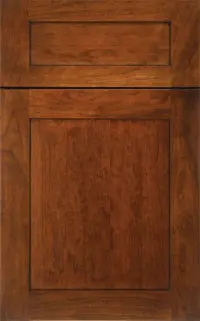 Medallion Potter’s Mill Reverse Raised Panel Frameless cabinet door, reverse raised panel