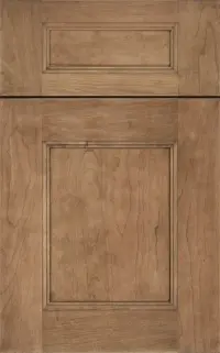 Medallion Providence Reverse Raised Panel Frameless cabinet door, reverse raised panel